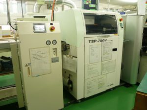 TSP-700V クリーム半田印刷機